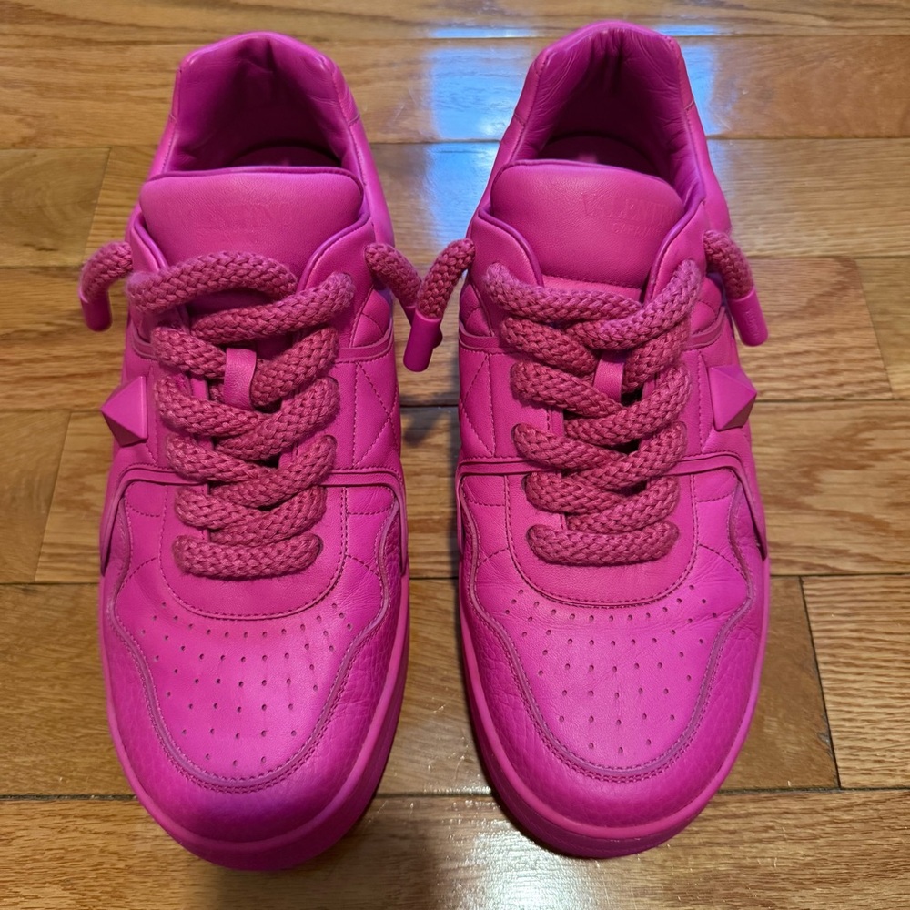 Valentino Pink Sneakers Size 42